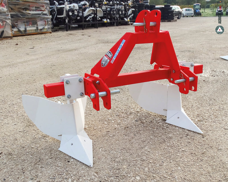 Furchenzieher  Giemme  SPD2  mit 2 Pflugschar für Traktoren 20 - 45 PS