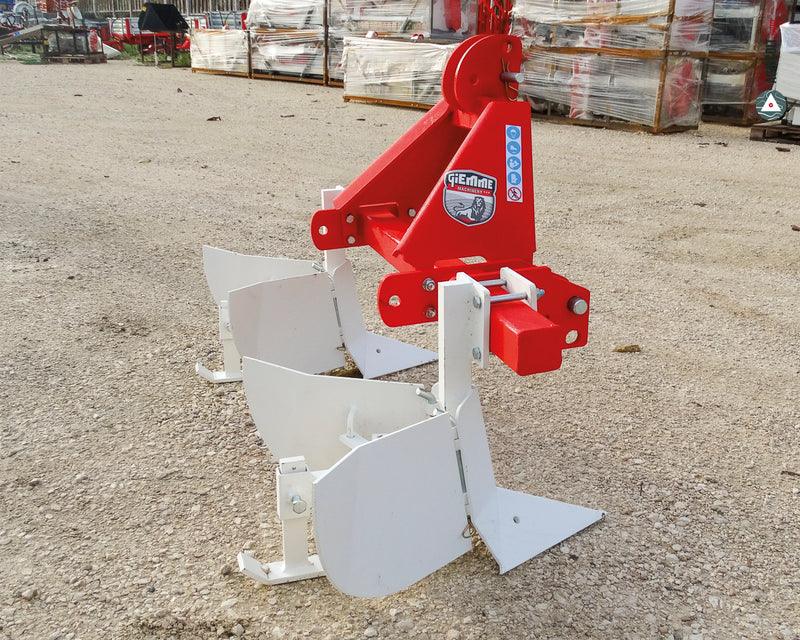 Furchenzieher  Giemme  SPD2  mit 2 Pflugschar für Traktoren 20 - 45 PS