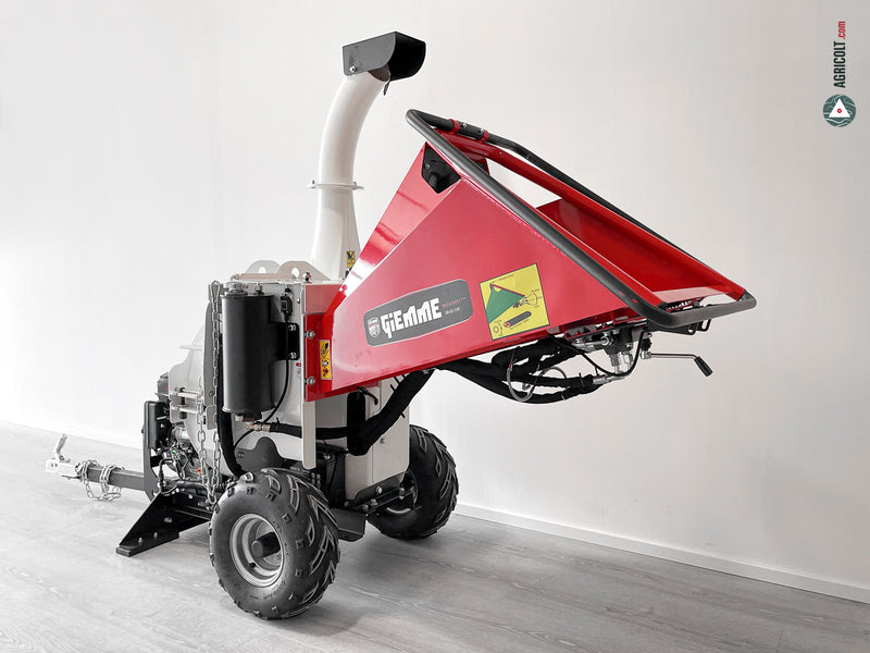 Gartenhäcksler Giemme  mit Benzinmotor Loncin 15 PS Modell DGS und DR-GS-15SF