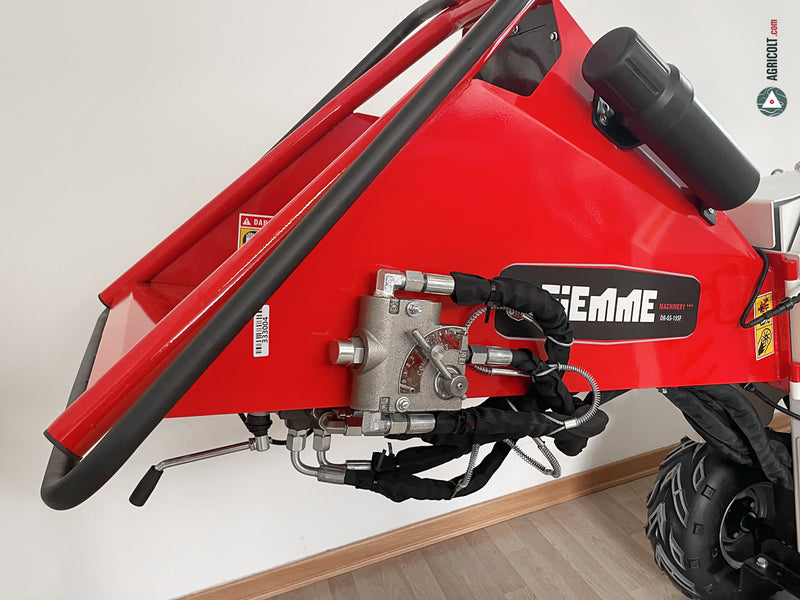 Gartenhäcksler Giemme  mit Benzinmotor Loncin 15 PS Modell DGS und DR-GS-15SF