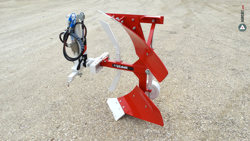 Hydraulischer Wendepflug für Kleintraktoren DPH35