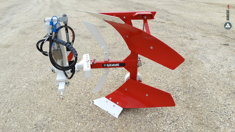 Hydraulischer Wendepflug für Kleintraktoren DPH35