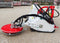 Mulcher GIEMME Modell VFLU 125 mit hydraulischer Verschiebung und Schwenkscheibe