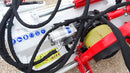 Mulcher GIEMME Modell VFLU 125 mit hydraulischer Verschiebung und Schwenkscheibe