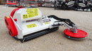 Mulcher GIEMME Modell VFLU 125 mit hydraulischer Verschiebung und Schwenkscheibe