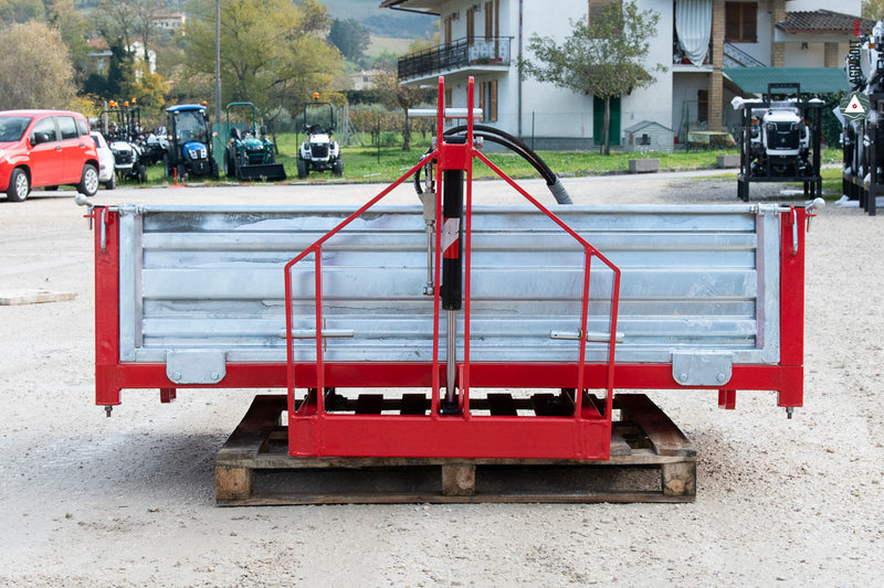 Heckcontainer mit manueller Kippung TBR und mechanischer Kippung TBRH
