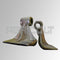 Mazza liscia per trincia EG/EH - Set da 10 pezzi