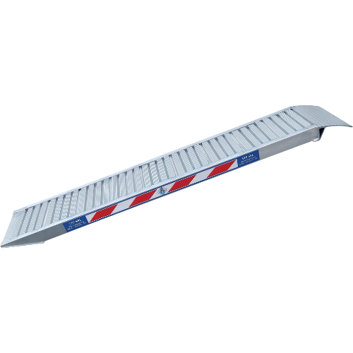 Auffahrrampe H72 30/35 S ohne Rand aus Aluminiumlegierung