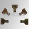 Mazza liscia per trincia EG/EH - Set da 10 pezzi