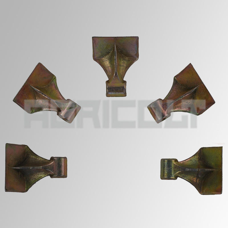 Mazza liscia per trincia EG/EH - Set da 10 pezzi