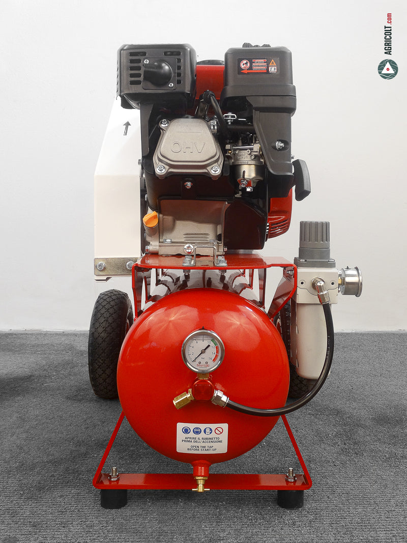 kompressor mit benzinmotor honda giemme